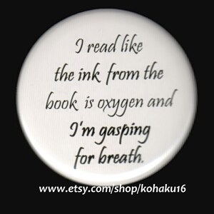 Ink Is Oxygen Button