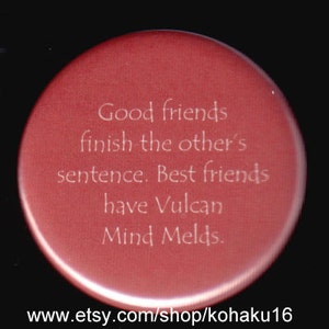 Vulcan Friends Button image 1