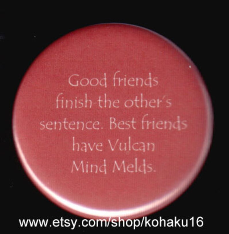 Vulcan Friends Button image 1