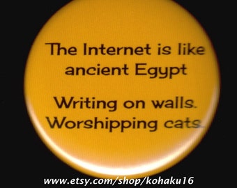 Ancient Egypt and the Internet Button