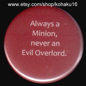 Minion and Overlord Button