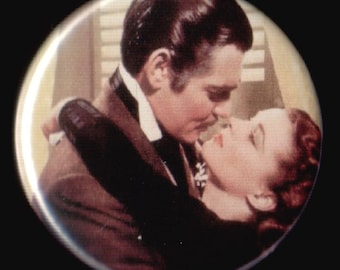 Gone With The Wind Kiss Button