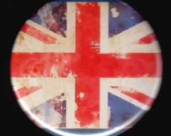 Faded Union Jack Button