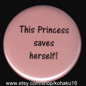 Cette princesse se sauve bouton image 1
