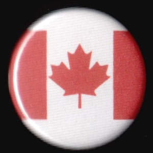 Oh Canada 1.25 Inch Pinback Button