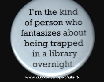 My Library Fantasy Button