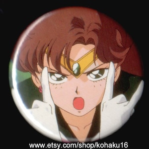 Anime Sailor Jupiter Calling Down The Storm Button