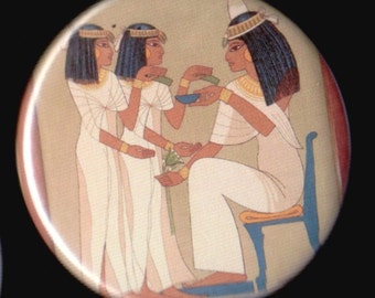 My Ancient Egyptian Ladies Button