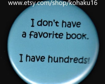 Hundreds of Favorite Books Button