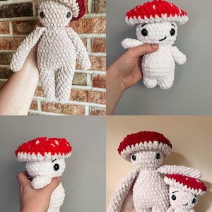 PAQUETE Hongos patrón de crochet - hongo, amigurumi, patrón de crochet, pdf