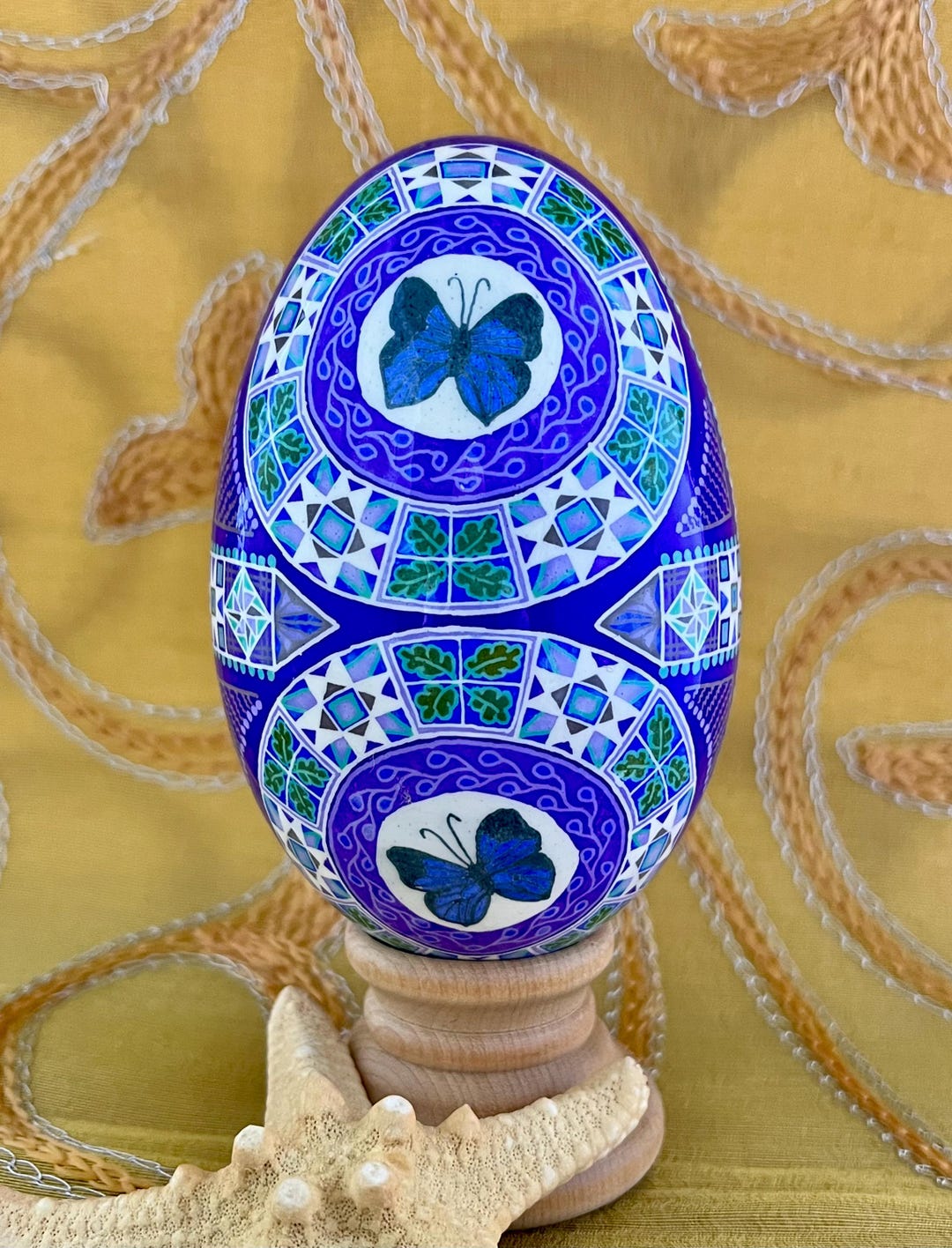 Pysanky, Ukrainian Egg, Easter Egg, Batik Egg, Goose Egg - Etsy