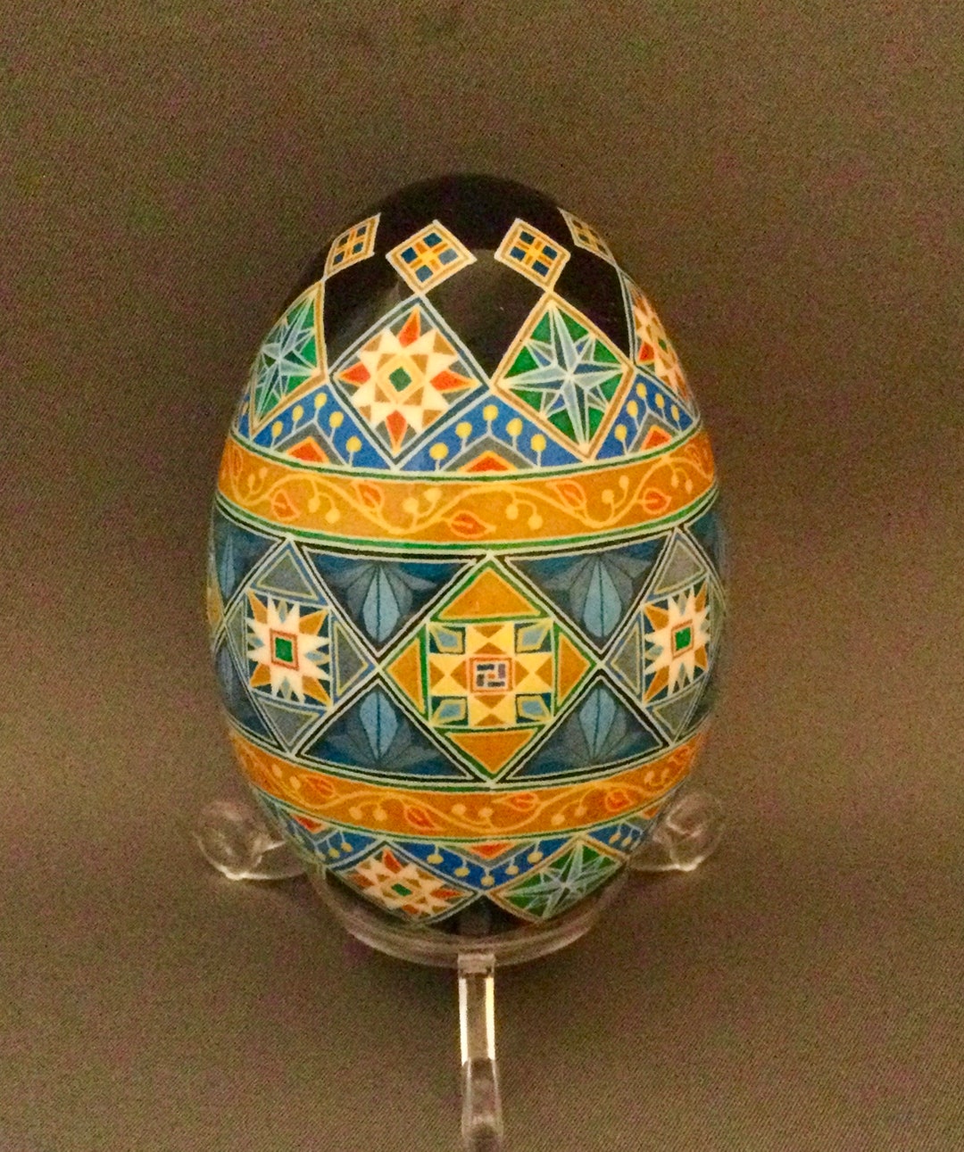 Pysanky Ukrainian Egg Easter Egg - Etsy