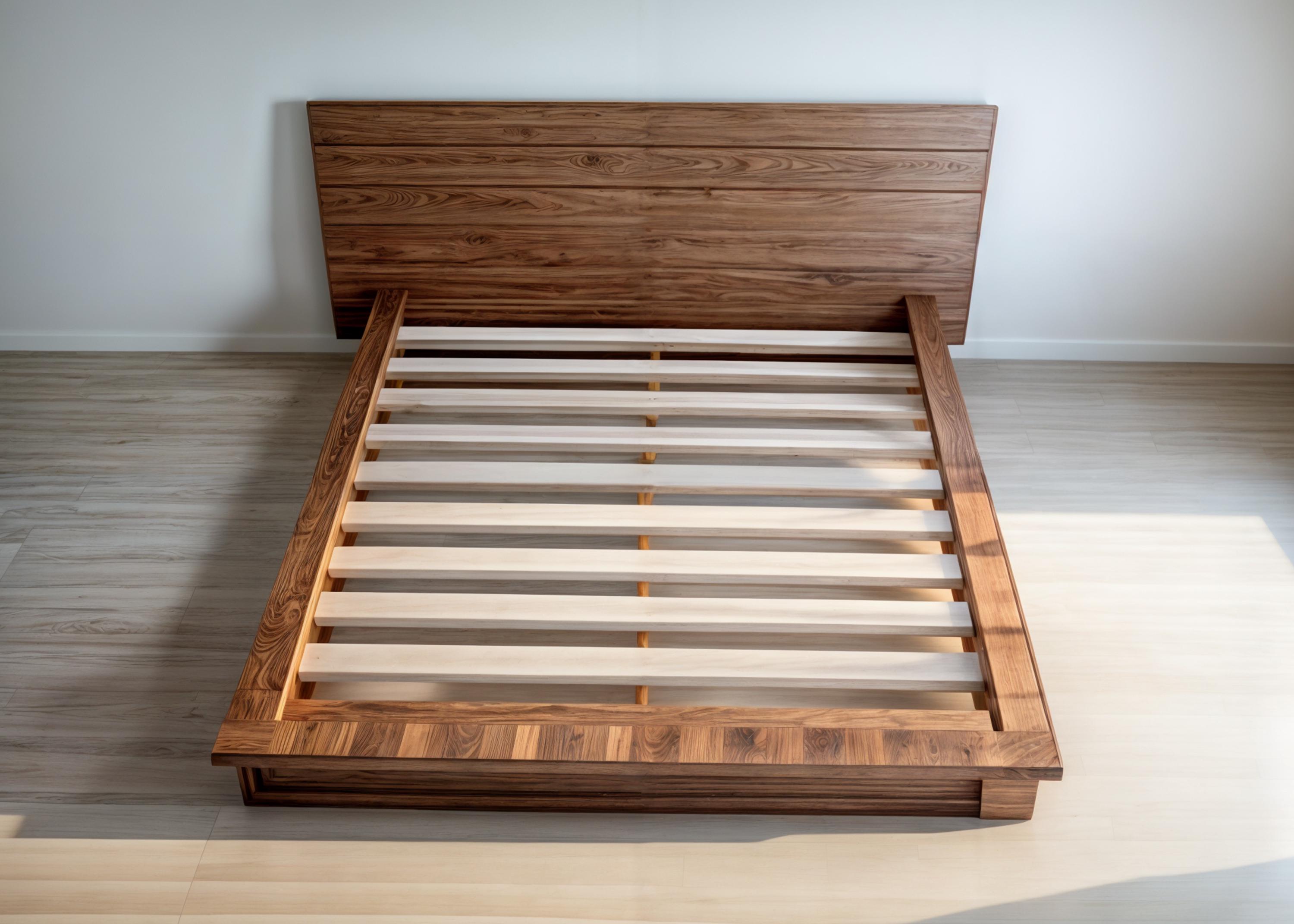 Photo inspiration: King Platform Bed Frame DIY Plan Low Profile Minimalist Pdf Photo Inspiration