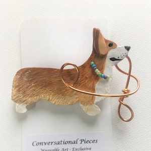 Corgi Brooch