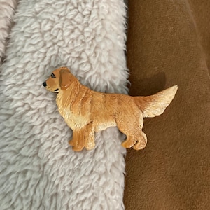 Golden Retriever Handcrafted Pin