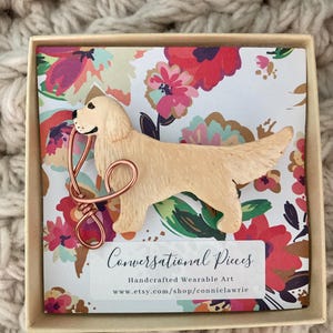 Golden Retriever Pin