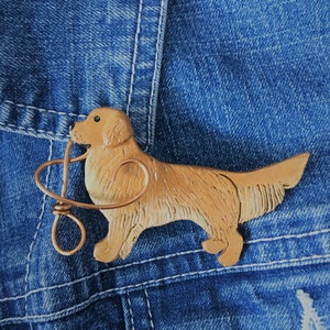 Golden Retriever Pin