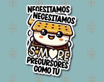 S'mores JW Pioneer Vinyl Sticker (SPANISH)  – Spiritual Encouragement Gift