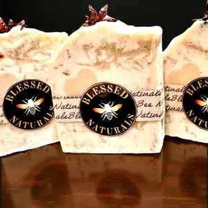 Jabón tibio de vainilla y azúcar, barra de avena procesada en frío, jabón artesanal hidratante