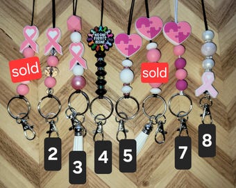 Breast Cancer Awareness Lanyards