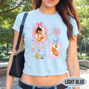 Coquette Bow Disney Lilo and Stitch Pudge Controls The Weather Shirt, Disney Fish Pudge Shirt, Disneyland Family Matching, Magic Kingdom Tee
