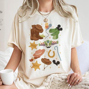 Coquette Toy Story Shirt, Watercolor Toy Story Baby Tee Shirt, You&#39;ve Got A Friend In Me Shirt, To Infinity And Beyond, Family Shirts