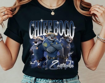 Chief Bogo Zootopia 2 Shirt, Zootopia 2 Tee, Disneyland Shirt, Disneyworld Shirt, DisneyFamily Matching Shirt, Magic Kingdom