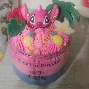Angel in Paradise candle