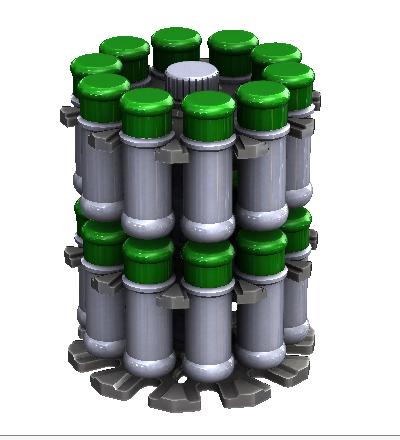 3D Printed Spice Rack (rotating)