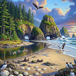 Northwest Beach Digital Download