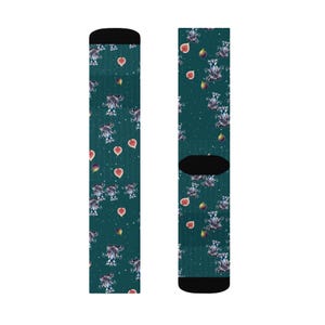 Ben Shruggin Cosmic Lemur Socks | All-Over Print
