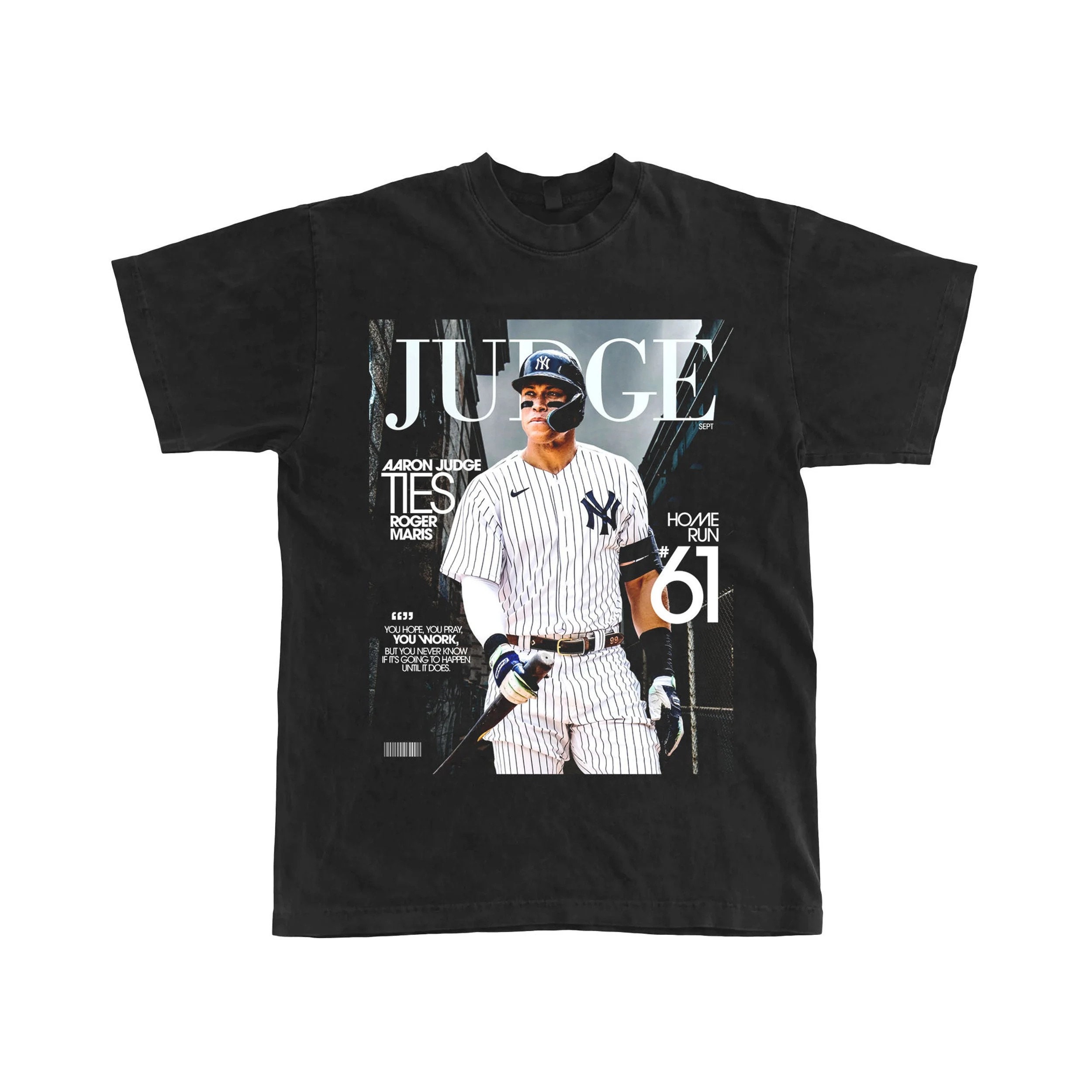 Discover Aaron Judge 61 Shirt, Aaron Judge 61 Home Runs Shirt