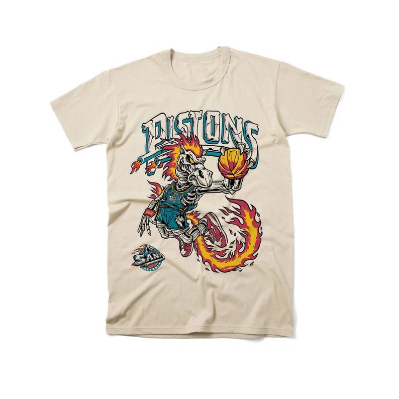 Sana Detroit Basketball Merch Sana X Detroit Pistons New Etsy