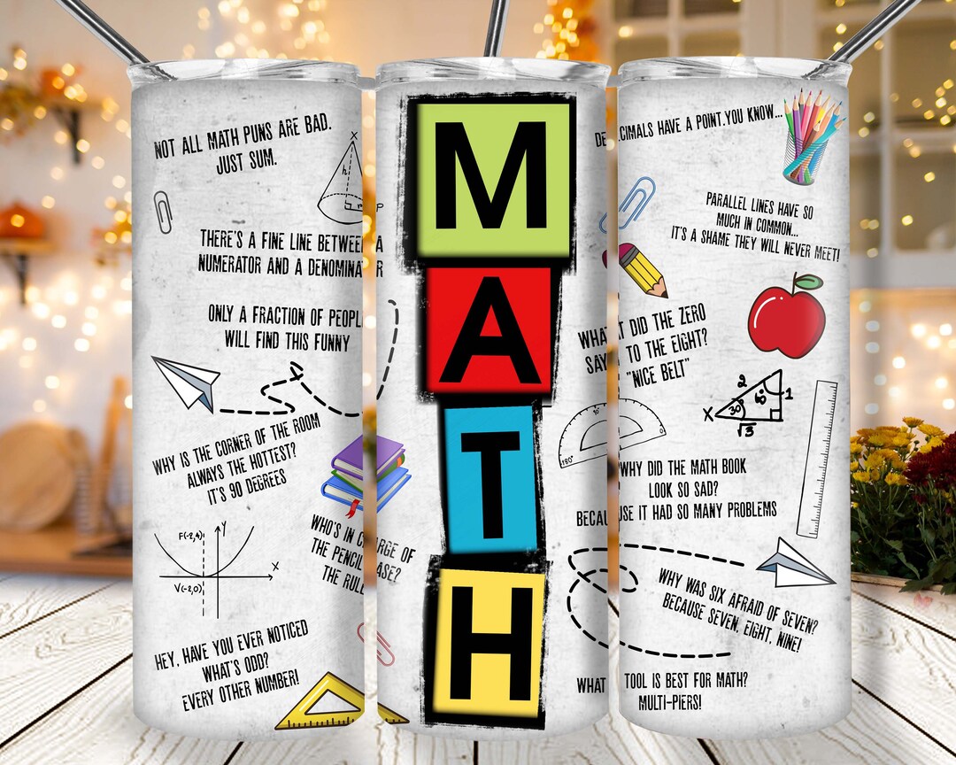 Math Teacher Gift Tumbler – 20oz Black Travel Cup With Lid & Straw – Perfect Graduation Or Appreciation Present For Teachers - View #9