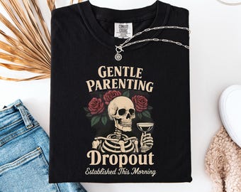 Funny Mama Retro Skull PNG: Gentle Parenting Design (Digital Download, 4000x6000px, 300DPI)