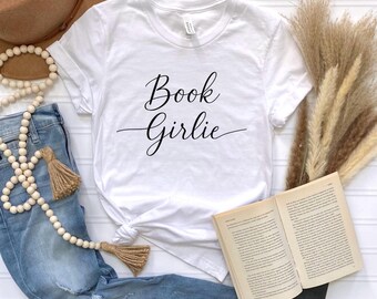 Book Girlie PNG: Trendy Bookworm Sublimation Design (Digital Download, 4000x6000px, 300DPI)