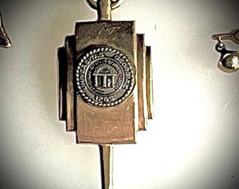 UGA! University of Georgia Pendant — Very Vintage, 1950s, RARE and Beautiful!
