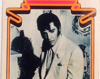 ELVIS! ELVIS! Vintage 1978 Boxcar Card -- No Gum, Just Elvis!