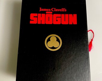 SHOGUN! Boxed Set of 4 VHS, Hi-FI Cassettes in Near Mint Condition, James Clavell Novel!