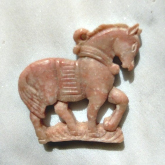 Horse Amulet/Pendant, Beautifully Carved. Amazing… - image 1