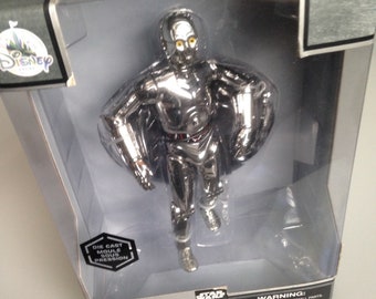 TC-14, the STAR WARS Female Droid in the Employ of the Trade Federation, Here in Die Cast Metal -- and Highly Collectible!