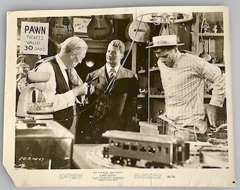 Burt Lancaster in “Elmer Gantry”, Famed 1960 Movie Released by United Artists!  Vintage Photo!