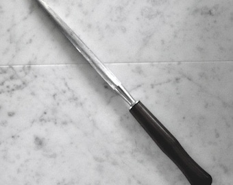 STEEL HONE Knife Sharpener! “Old-School Vintage Honer”, Elegant Wood Handle, Perfect for Decor, Collector, Chef or Gourmand!