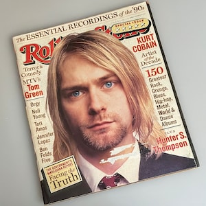 Kurt Cobain, Rolling Stone Magazine's "Artist of the Decade" from 1999! "150 Greatest" Rock, Blues, Grunge, Hip-Hop..." Super Issue!!