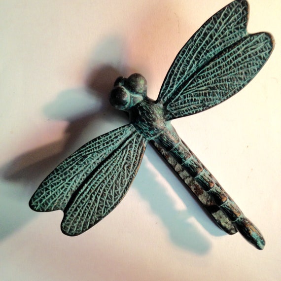 Door Knocker Big Dragonfly Very Highly Detailed Large And Etsy