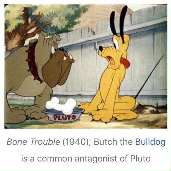 Pluto! Mickey's Famous Dog, in Soft Vinyl, to Cheer You