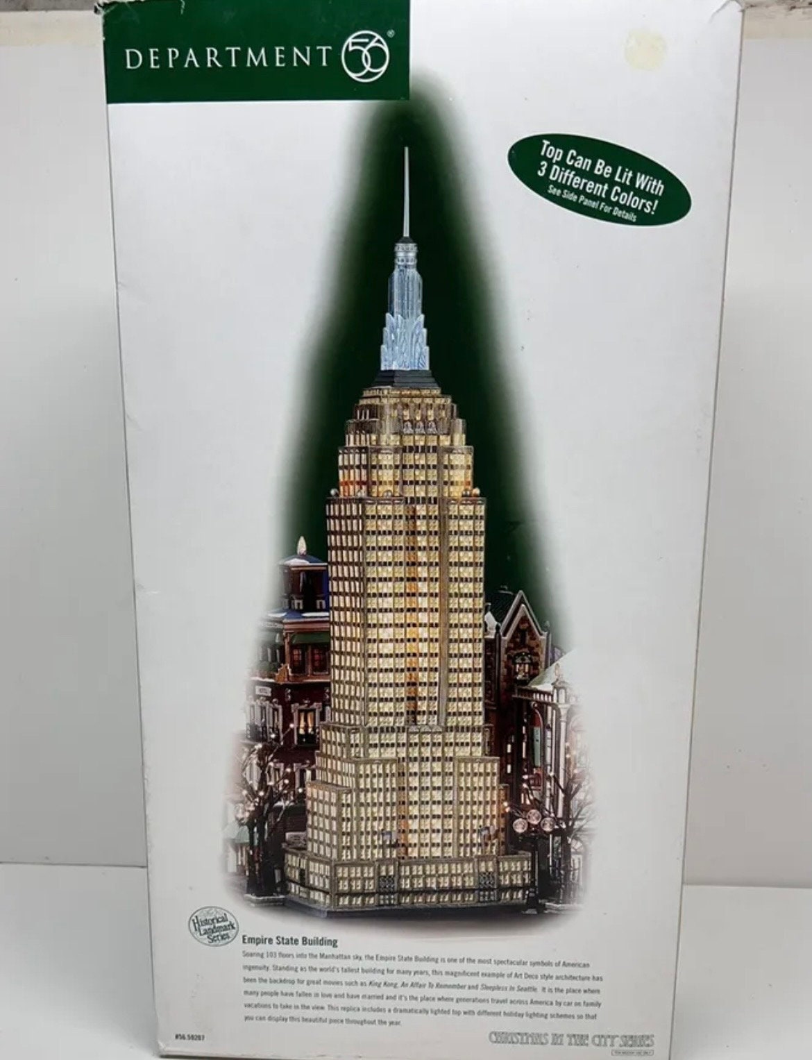 Empire State Building! by Dept 56! RARE, Hard-to-find Gorgeous