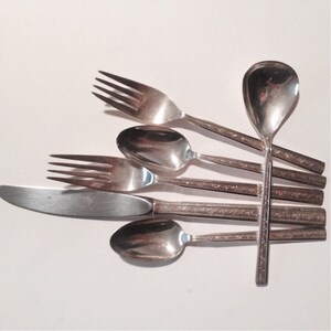 TRILOGY Sterling Silver by Gorham International, 6-Piece Place Setting, Unused, in Near Mint Condition! Fabulous!