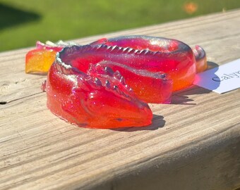Calypso ~ Resin Dragon Inspired by Hot Summer Days