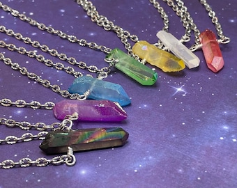 Kyber Crystal Pendant - Star Wars - Jedi and Sith Jewelry